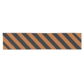 Chemin De Table Court Bandes d'Halloween (Horizontal)