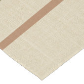 Chemin De Table Court Bandes neutres modernes (Coin)