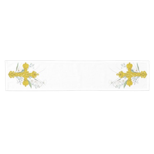 Chemin De Table Court Baptism (Horizontal)