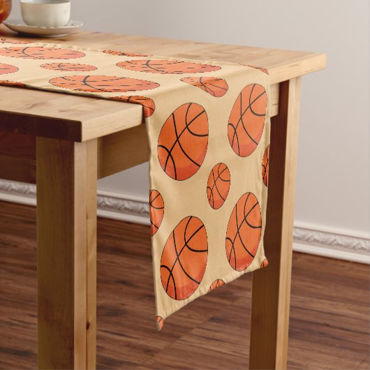 Chemin De Table Court Basket-ball (In Situ)