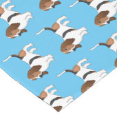 Chemin De Table Court Basset hound dessin de chien (Coin)