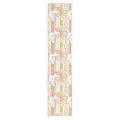 Chemin De Table Court Batik perles Motif (Devant)
