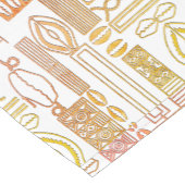 Chemin De Table Court Batik perles Motif (Coin)