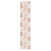 Chemin De Table Court Batik perles Motif (Devant)