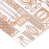 Chemin De Table Court Batik perles Motif (Coin)