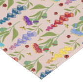 Chemin De Table Court Beau Fleur sauvage, Abeille, Bug dame (Coin)