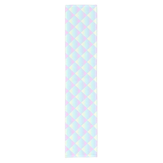 Chemin De Table Court Beau Pastel Table Runner (Devant)