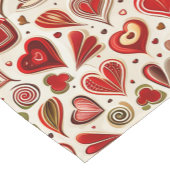 Chemin De Table Court Beaucoup d'amour (Coin)