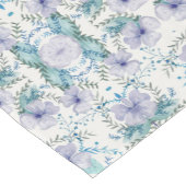 Chemin De Table Court Belle aquarelle fleurie (Coin)