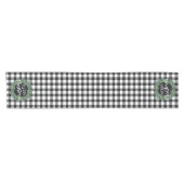 Chemin De Table Court Black Buffalo Plaid Table Runner (Horizontal)