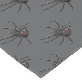 Chemin De Table Court Black Widow Spider Dessin original (Coin)