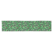 Chemin De Table Court Blackberry en vert (Horizontal)