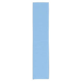 Chemin De Table Court Bleu Calme (Devant)
