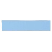 Chemin De Table Court Bleu Calme (Horizontal)