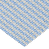 Chemin De Table Court Bleu courant Tan de Candystripe (Coin)