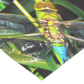 Chemin De Table Court Bleu Dragonfly Shimmering Wings Peinture (Coin)