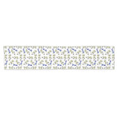 Chemin De Table Court bleuets sur la vigne (Horizontal)