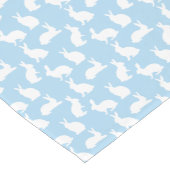 Chemin De Table Court Blue And White Bunny Pattern Cute Easter (Coin)