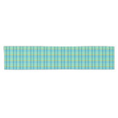 Chemin De Table Court Blue Plaid par Shirley Taylor (Horizontal)