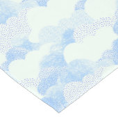 Chemin De Table Court Blue Rain Nuages Abstrait moderne Motif (Coin)
