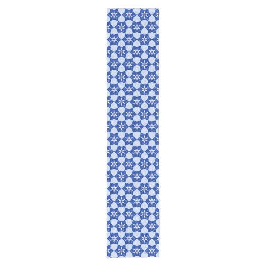Chemin De Table Court Blue Star Art Vacances Table Runner (Devant)