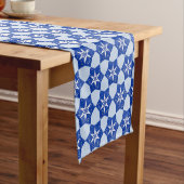 Chemin De Table Court Blue Star Art Vacances Table Runner (In Situ)