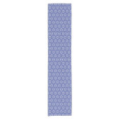 Chemin De Table Court Blue Tile Table Runner (Devant)