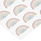 Chemin De Table Court Boho Arc-en-ciel (Coin)