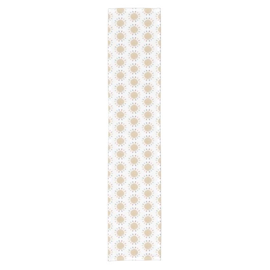 Chemin De Table Court Boho Sun (Devant)