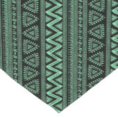 Chemin De Table Court Boho ZigZag (Coin)