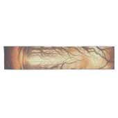 Chemin De Table Court Bois d'automne gothique (Horizontal)