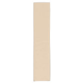 Chemin De Table Court Bois robuste couleur unie (Devant)
