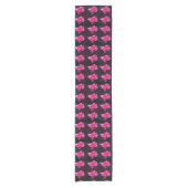Chemin De Table Court Bonbons Rose, (Devant)