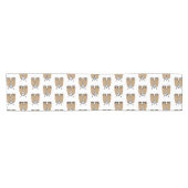 Chemin De Table Court Bongo, dessin animé de batterie (Horizontal)