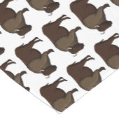 Chemin De Table Court Bonne illustration de bison américain (Coin)