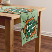 Chemin De Table Court Bonne Saint Patrick's Day (In Situ)