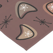 Chemin De Table Court Boomerangs atomique Starbursts Dark Academia (Coin)