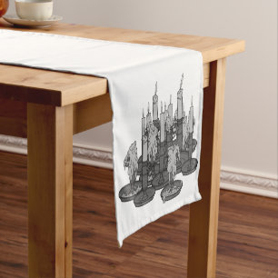Chemin De Table Court Bougies