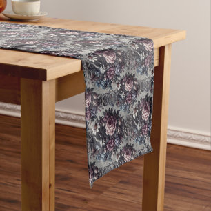 Chemin De Table Court Bouquet de Baphomet - Floral gothique