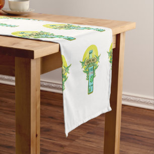Chemin De Table Court Bouteille d'huile d'olive