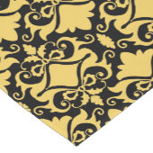 Chemin De Table Court Bows de nuit dorée (Coin)