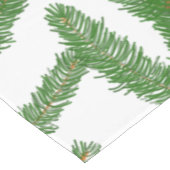 Chemin De Table Court Branches de sapin vert (Coin)