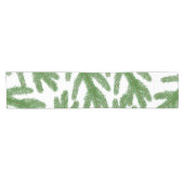 Chemin De Table Court Branches de sapin vert (Horizontal)
