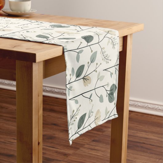 Chemin De Table Court Branches de Serenity Scandinavian Table Runner (In Situ)
