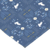 CHEMIN DE TABLE COURT BRIGHT HANOUKKA LIGHT (Coin)