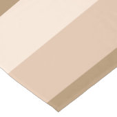 Chemin De Table Court Brown Ombre strié (Coin)