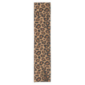 Chemin De Table Court Brown Safari animal Leopard (Devant)