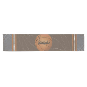 Chemin De Table Court Bruissement de filet de basket-ball
