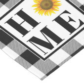 Chemin De Table Court Buffalo check tournesol "Accueil" (Coin)