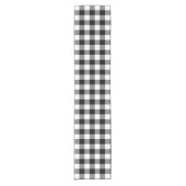 Chemin De Table Court Buffle noir et blanc Plaid (Devant)